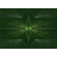 thumbnail image 1 of Ahgly Company Machine Washable Indoor Rectangle Transitional Deep Emerald Green Area Rugs, 7' x 9', 1 of 7