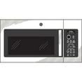 thumbnail image 2 of GE APPLIANCES PVM9179FLDS over the range microwave, 2 of 2