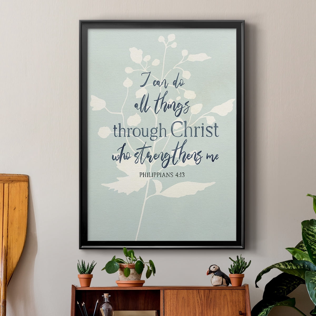 I Can Do All Things Premium Classic Framed Print - Ready to Hang