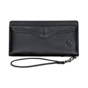 Patricia Nash Valentia Smooth Leather Wallet Black One Size