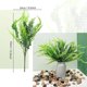 thumbnail image 5 of 16 paquetes de plantas colgantes artificiales suculentas artificiales cadena de perlas falsas hiedra vid vegetación tallos de boj arbustos de boj falsos vegetación Shr, 5 of 5