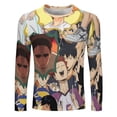 thumbnail image 2 of Haikyuu Characters Men's Long Sleeve T Shirt 3D Printed Fashion Tee Shirts Top Soft Comfortable Daily Shirt, 2 of 6