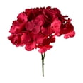 thumbnail image 2 of MTBLYS Flores artificiales de hortensia|5 cabezas|arbusto de hortensia artificial de seda|decoración para verano|otoño|hogar|bodas|fiestas y exteriores|arreglo floral artificial para jarrón, 2 of 6