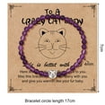 thumbnail image 6 of NICKSUN Cat Bracelet for Women Men, 4mm Bead Bracelet Protection, Stretch Bracelet Jewelry Gifts for Cat Lover Mom Girlfriend, 6 of 12