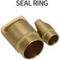 thumbnail image 1 of 3pcs/set Brass Pill Box Keychain Waterproof Pill Box Keyring for Outdoor Travel Survival, 1 of 13