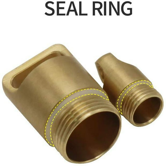 3pcs/set Brass Pill Box Keychain Waterproof Pill Box Keyring for Outdoor Travel Survival