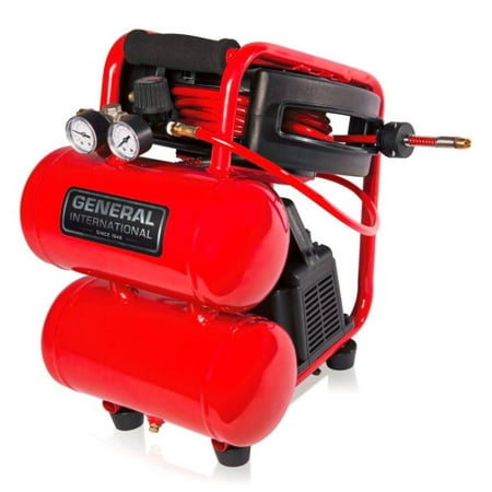 General International AC1212 2-Gallon Twin Stack Air Compressor