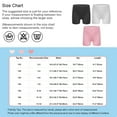 thumbnail image 7 of Sinleey Kids Girls 3 Piece Safety Shorts Dance Bike Shorts Breathable and Safety Yoga Athletic Sports Gray 120, 7 of 7