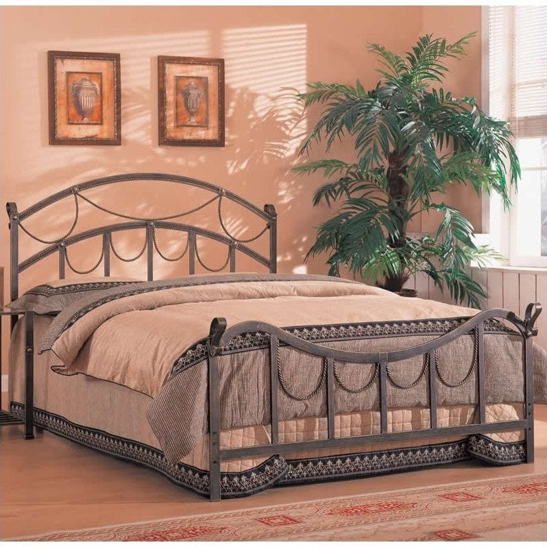 Coaster Whittier Queen Iron Bed In, Brass Metal Bed Frame Queen