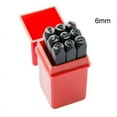 thumbnail image 1 of Numbers Stamp Craft Set Letters Punch Steel Metal Leather Tool Case, 1 of 7