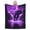 50x40, variant on Elephant Throw Blanket, Elephant Gift for Women Men, Fleece Purple Print Pattern, Soft Plush Lightweight for Couch, Sofa, Bed and Living Room Decor 50x40