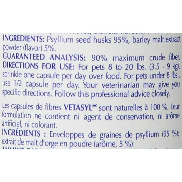 Vetasyl fiber online tablets for cats
