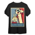 thumbnail image 2 of T-Shirt Graphique Classique pour Hommes - T-Shirt en Coton Noir Classique avec Personnages de Bande Dessinée Colorés, Col Rond Décontracté, Manches Courtes, Lavable en Machine - Cadeau Idéal pour les Fans, Dessin Animé, 2 of 7