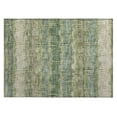 thumbnail image 2 of Addison Rugs Chantille Indoor/Outdoor Transitional Stripes Green Washable Rectangle Rug, 1'8" x 2'6", 2 of 6