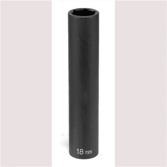 Grey Pneumatic 1/2" Drive x 18mm Extra-Deep Socket