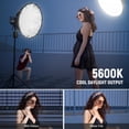 thumbnail image 4 of Lámpara de vídeo LED Neewer FS150 130W 5600K CRI97+ con 9 efectos, 4 of 9