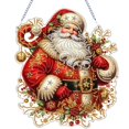 thumbnail image 1 of Kit navideño para colgar con forma de diamante VODAPYC Santa Claus-01, 1 of 7
