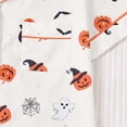thumbnail image 5 of Elegyee Toddler Girls Halloween Cute Short Sleeved Top Shorts Pajamas, 2-Piece, White, Size 3-4, 5 of 8