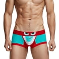 thumbnail image 1 of Aayomet Boxeurs pour Hommes Taille Basse Angle Plat Imprimé Boxeurs Mode Jeunesse Pantalons Plats (BU1, TG), 1 of 5