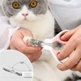 thumbnail image 4 of Clipper Kit Nail Cutter For Dogs Cats Nail Scissors Puppies Claw Care Cat Nail Scissors Pet Nail Clippers Small Animals (pink), 4 of 5
