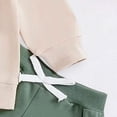 thumbnail image 7 of Leey-World Toddler Baby Girl Fall Outfit Long Sleeve Letter Print Sweatshirt Pants Set Infant Clothes 6 12 18 24 Months 2T 3T(Green,12-18 Months ), 7 of 7