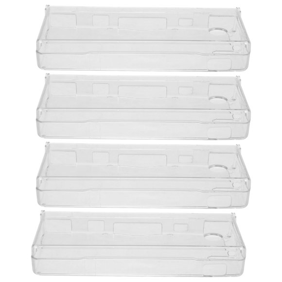 unbranded 4Ud Estuche Protector Transparente Con Para Consola De Videojuegos