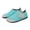 Light Blue, variant on Xdegoge Womens Water Shoes Closed Toe Quick Dry Mesh Upper Barefoot Footwear with Adjustable Hook and Loop Strap Outdoor River Hiking