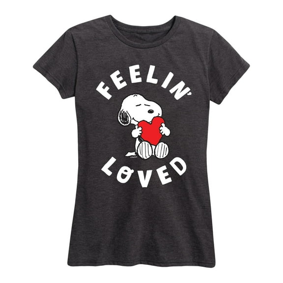 Peanuts - Feelin Loved - Women's Short Sleeve Graphic T-Shirt