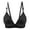 Black, variant on Bras for Women Underwire Womens Comfortable Lace Push up Sports Padded Lace Crop Cami Tops Sheer Wire-Free Longline Bralette Bras Women Underwire Daily Bra Underwear Watermelon Red L