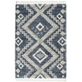 thumbnail image 2 of Nourison Scandinavian Shag Shag Denim Blue 5'3" x 7'9" Area Rug, (5x8), 2 of 9