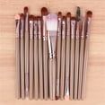 thumbnail image 2 of EGNMCR Makeup Brushes 15 Pcs Makeup Brush Set Tools Make-up Toiletry Kit Wool Make Up Brush Set Makeup Brush, 2 of 2