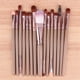 thumbnail image 2 of Juego de 15 brochas de maquillaje, kit de artículos de tocador, juego de brochas de maquillaje de lana, brocha de maquillaje, 2 of 2