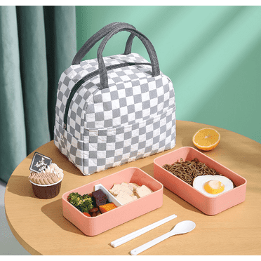 Thermal Insulated Lunch Bag - Gray