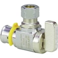 thumbnail image 1 of Viega 3582250 Pureflow 1/2 In. X 1/4 In. Zero Lead Press Stop Valve Angled, 1 of 2