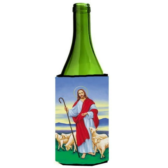 Jesus the Good Shepherd Wine Bottle Can cooler Hugger