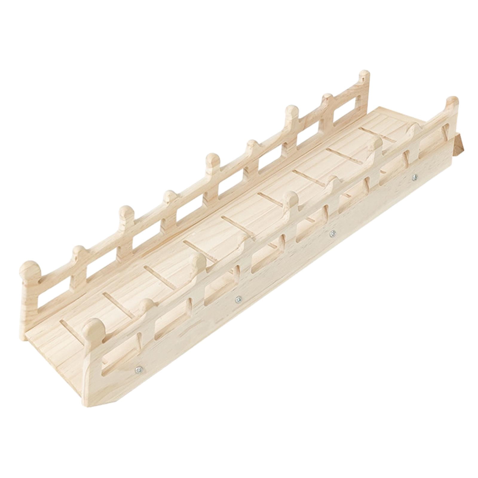 FITYLE Wooden Rabbit Hideout Hideaway Cage Accessories Shelter Hutch Nest Hideout for Guinea Pigs Rats Chinchillas Hamsters Lemmings Elevator to the moon