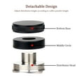thumbnail image 4 of Zootealy Répartiteur à Café 53 mm en Acier Inoxydable à Hauteur Réglable Outil de Niveleur de Café Réutilisable Distribution de Café Accessoires de Machine à Café, 4 of 8