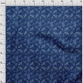 thumbnail image 3 of oneOone Cotton Flex Royal Blue Fabric Flower Artistic Fabric For Sewing Printed Craft Fabric By The Yard 40 Inch Wide, 3 of 4