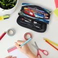 thumbnail image 7 of MUOOUM Pencil Case, Blue Wave Stripe Sea Turtle Pattern Large Capacity Pencil Pouch Stationery Pen Bag, 7 of 7