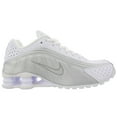 thumbnail image 3 of Women's Nike SHOX R4 White/White-Metallic Silver (AR3565 101) - 7, 3 of 4