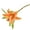 Orange, variant on Shenmeida 1 Pc Artificial Flowers Lily Real Touch Fake Flowers for Wedding Home Party Garden Shop Office Decoration Plastic Lily Faux Flowers