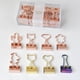 thumbnail image 5 of Seitruly 12 piezas Documentos seguros - Clips de carpeta de metal en forma de corazón para oficina Clip de aplicación amplia Oficina brillante Type1 NO1, 5 of 6