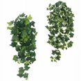 thumbnail image 3 of Planta artificial Planta de simulación de flores artificiales Hoja de camote de seis puntas Planta de ratán Decoración de pared escaparate Decoración Planta verde Colgante de pared (Verde) ILoveMilan  JM, 3 of 5