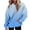 Blue, variant on Womens Fashion Gradient Hoodies Fall Winter Oversized Sweatshirt Plus Size Loose Fit Cute Hooded Jacket Outwears Drawstring Fall Pullover Tops with Pocket