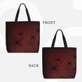 thumbnail image 2 of Pofeuu Spiders On A Web Print Tote Bag for Women,Hobo HandBags with Zipper,Large Capacity Casual Shoulder Handbags with Inner Pockets, 2 of 7