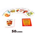 thumbnail image 1 of Adivina quién soy, juego de cartas de juego de mesa en inglés, juego interactivo de adivinanzas en inglés para padres e hijos// kaili Sencillez, 1 of 2