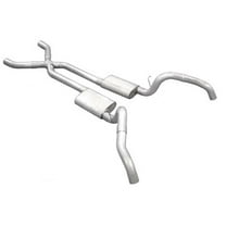PYPES PERFORMANCE EXHAUST SGF63S Exhaust Systems 67-69 Camaro V8 3in Exhaust System w/X-Pipe