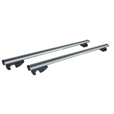 Pro-Series 53 in. Universal Aluminum Roof Bars For Full Size SUVs, Set of (Best Affordable Full Size Suv)