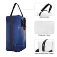thumbnail image 3 of Goofa Lantern On Snow With Christmas Printed Toiletry Bag with Handle,Large Capacity Travel Makeup Cosmetic Bag for Women, Carry on Airport Airline Compliant Bag, 3 of 9
