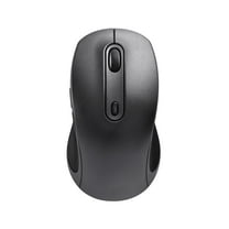 onn 5-Button Wireless Bluetooth Ambidextrous Mouse, USB-A Nano Receiver, Black